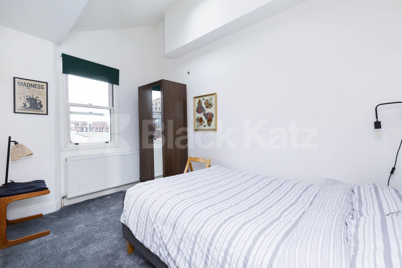 Spacious two double bedroom property with a large canal facing roof terrace  Camden High Street, Camden